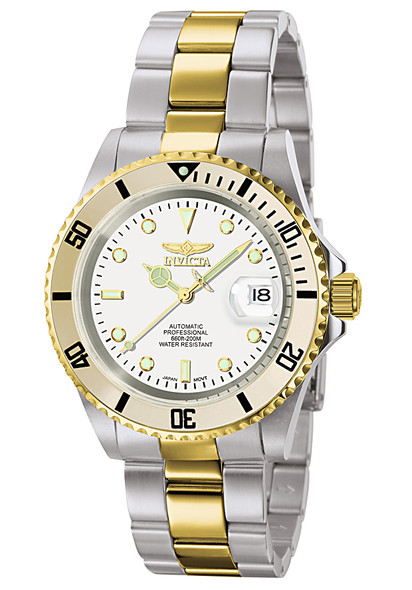 Invicta Mens Signature Automatic Two Tone Watch 7180