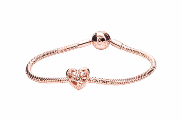 Pandora Two-Tone Infinity Heart Bracelet Gift Set B802101-19