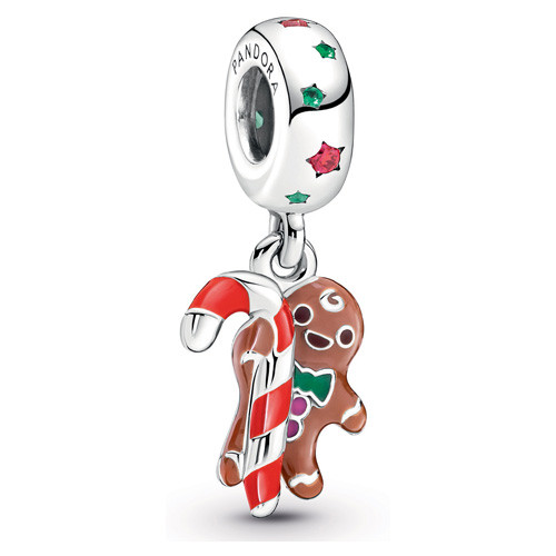 Pandora Gingerbread Man Dangle Charm 799637C01