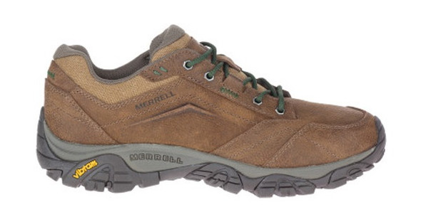 Merrell Mens Moab Adventure Lace Hiking Shoes - Earth Green