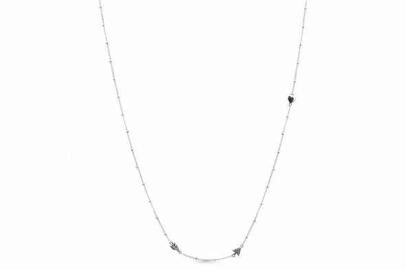 PANDORA Sparkling Arrow Necklace 925 Sterling Silver - 60cm 397795CZ-60