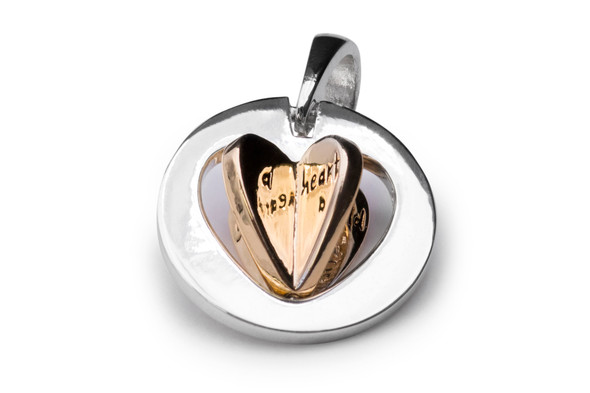 PANDORA Moms Golden Heart 18k Gold Plated PANDORA Shine Charm - 767774