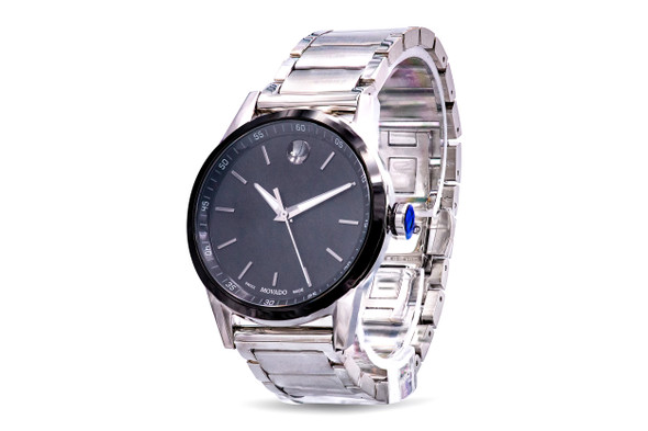 Movado Museum Sport Stainless Steel Mens Watch 0607225