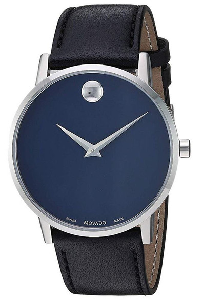 Movado Museum Classic Leather Mens Watch 0607270
