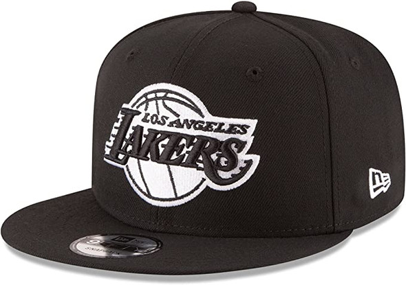 New Era NBA Los Angeles Lakers Mens 9Fifty Snapback Cap - One Size - Black 70353696