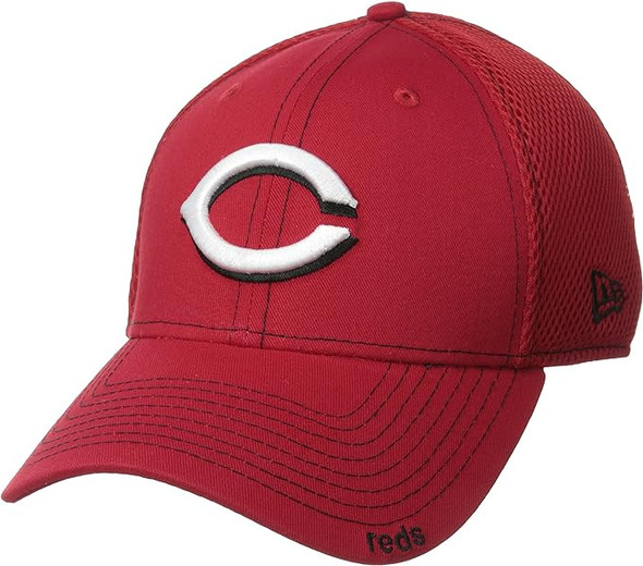 New Era MLB Cincinnati Reds Neo Fitted Baseball Cap - Scarlet