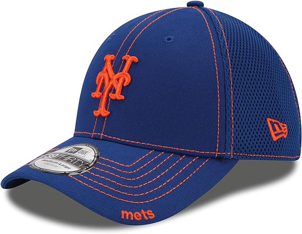 New Era MLB New York Mets Neo Fitted Baseball Cap - Royal