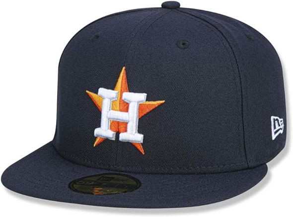 New Era MLB Houston Astros 59FIFTY On Field Home Fitted Cap - Navy