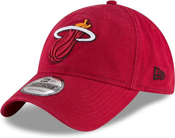 New Era 9Twenty NBA Miami Heat Core Classic Cap - Adjustable - Red 11416760