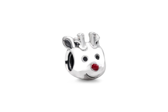 Pandora Red-Nosed Reindeer Charm - 791781EN39