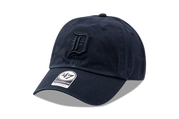 47 Detroit Tigers Clean Up Cap - Black B-RGW09GWSNL-BK