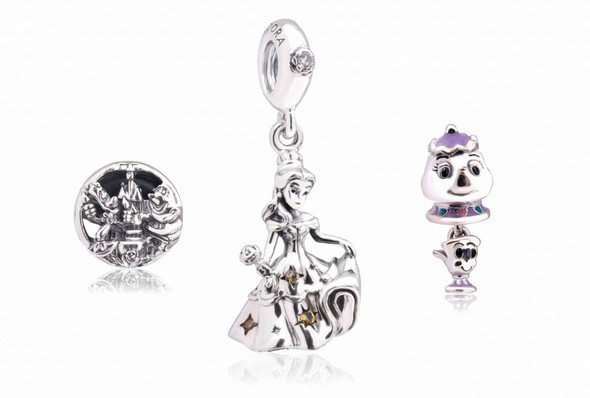 Pandora Disney X Pandora Beauty & The Beast Charm Gift Set B801631