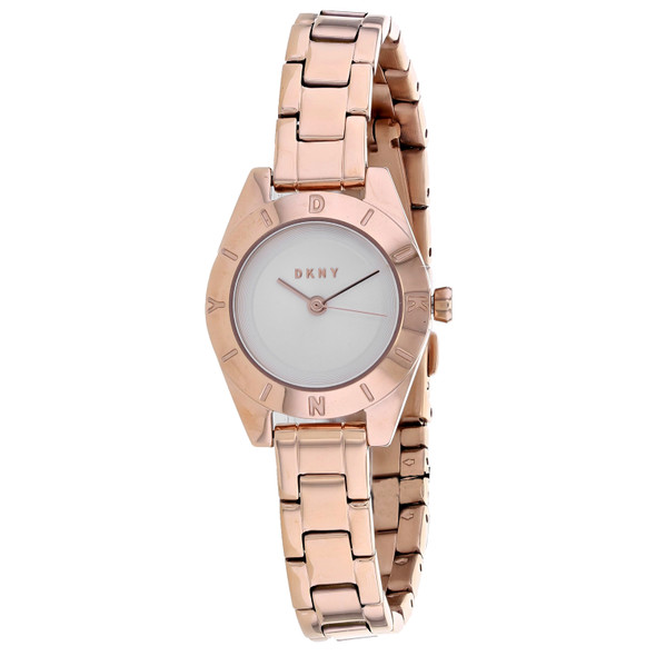 DKNY Clear Plastic Bracelet Ladies Watch NY8059 - Jacob Time Inc
