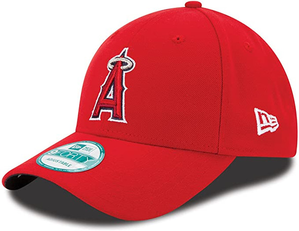 New Era Unisex The League Anaheim Angels Game Red Hat One Size 10047503