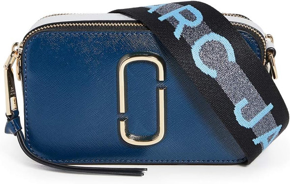 Marc Jacobs The Snapshot Crossbody Bag - Wolf Grey Multi M0014146
