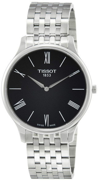 Tissot Tradition 5.5 Stainless Steel Mens Watch T0634091101800 - Jacob Time  Inc