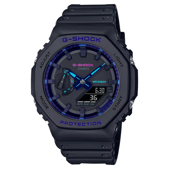 Casio G-Shock ANALOG-DIGITAL Mens Watch GA2100VB-1A GA-2100VB-1A