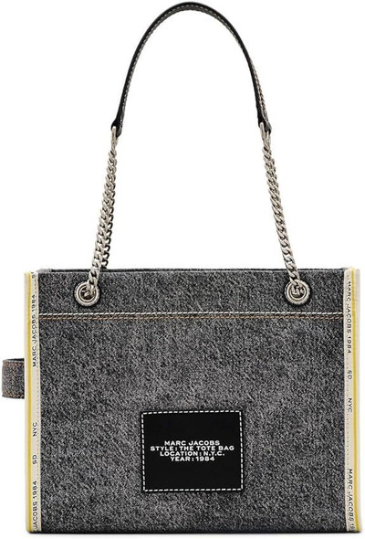 Marc Jacobs The Denim Chain Crossbody Tote Bag - Dark Wash