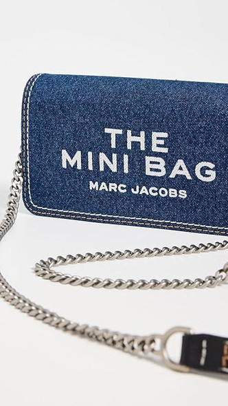 Marc Jacobs The Denim Chain Mini Bag - Black Wash 2F4SMN010S03-965