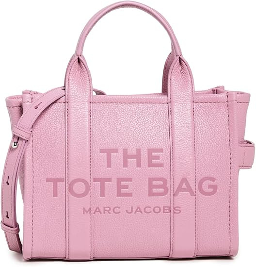 Marc Jacobs The Leather Small Tote Bag - Petal Pink H009L01SP21