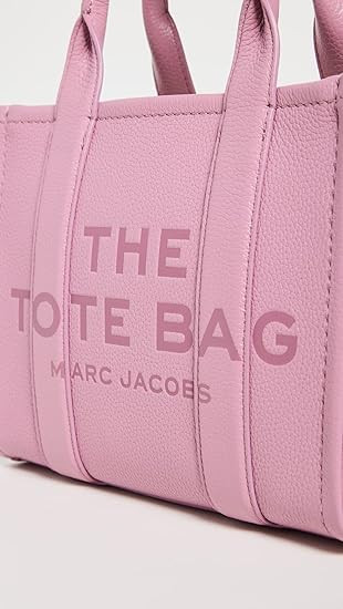 tinypink Marc Jacobs The Leather Small Tote Bag - Petal Pink H009L01SP21