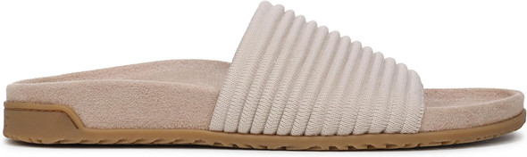 Vionic Womens Evie Knit Slide Sandal - Cream