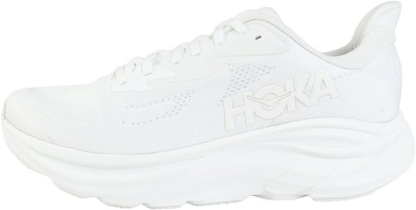 Hoka One Mens Clifton 10 Road Running Shoes - White