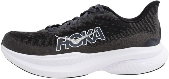 Hoka Womens Mach 6 Running Shoes - Black/White