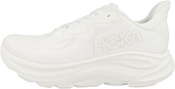 Hoka One Womens Clifton 10 Road Running Shoes - White