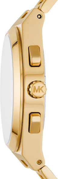Michael Kors Lennox Chronograph Gold-Tone Mens Watch MK9120
