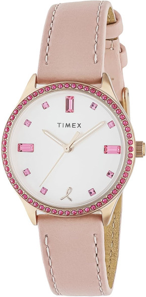 Timex 32mm Trend Dress X BCRF Rose Gold/Pink Ladies Watch TW2V95700 Timex 32mm Trend Dress X BCRF Rose Gold/Pink Ladies Watch TW2V95700
