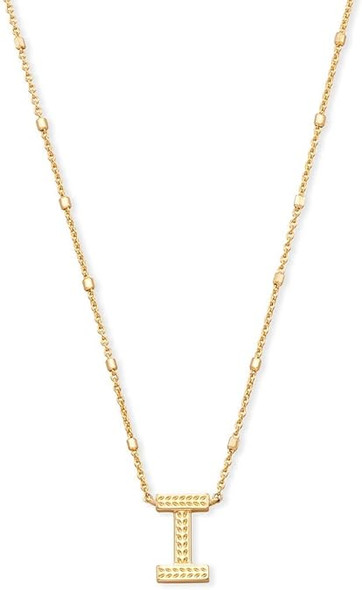 Kendra Scott Letter I Pendant Necklace in Gold 9608800281