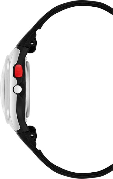 Armitron Sport Silicone Easy-to-Read Ladies Watch 25-6453BLK