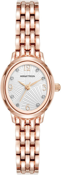 Armitron Genuine Crystal Accented Bracelet Ladies Watch 75-5971WTRG