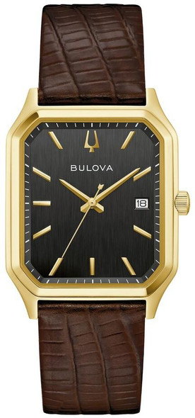 Bulova Tony Bennett We Are All Here Leather Mens Watch 97B235