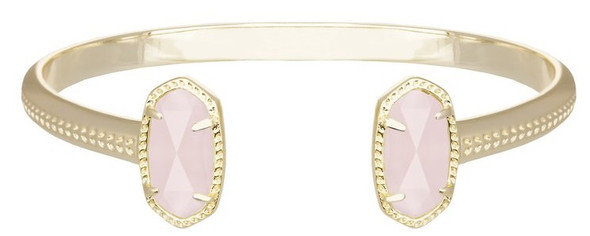 Kendra Scott Elton Bracelet - Rose Quartz - 4217713829