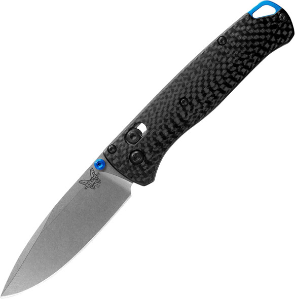 Benchmade Bugout - Carbon Fiber Ultralight Folding Knife - Satin CPM-S90V Super Steel 535-3