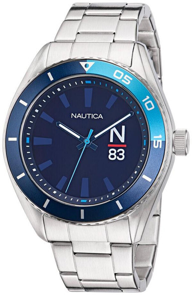 Nautica Finn World Stainless Steel Mens Watch NAPFWF310