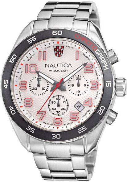 Nautica Key Biscane Stainless Steel Mens Watch NAPKBS226