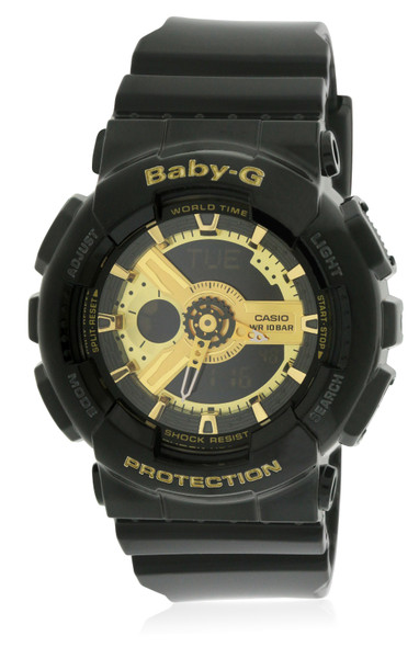 Casio Baby-G Black Ladies Watch BA110-1ACR