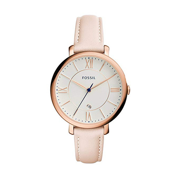 Fossil Jacqueline Leather Ladies Watch ES3988