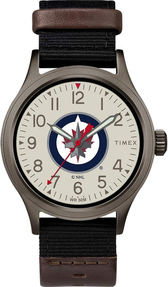 Timex Clutch Winnipeg Jets NHL Tribute Mens Watch TWZHJTSMB TWZHJTSMBYZ
