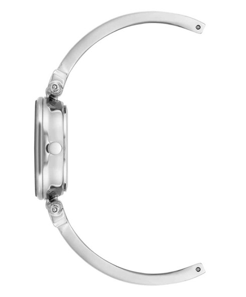 Anne Klein Silver-Tone and Blush Mother-of-Pearl Dial Ladies Watch AK-1981BHSV AK/1981BHSV