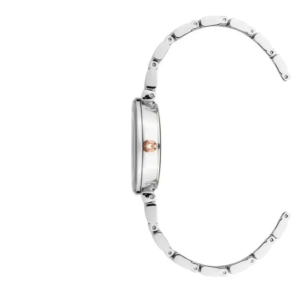 Anne Klein Rose Gold-Tone Cable Band with Pink Mother-of-Pearl Ladies Watch AK-2435PMRT AK/2435PMRT