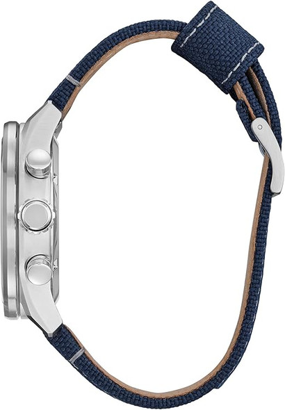 Citizen Star Wars R2-D2 Chronograph Silver Dial Blue Cordura Mens Watch CA4219-03W