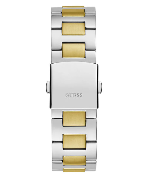 Guess Equity Multi-function Blue Sunray Two-Tone Mens Watch GW0703G3