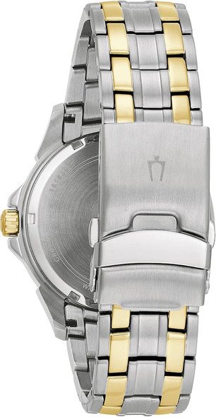 Bulova Classic Automatic Black Dial Mens Watch 98A146