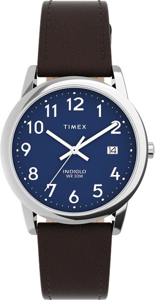 Timex Easy Reader 35mm Leather Unisex Watch TW2V75200