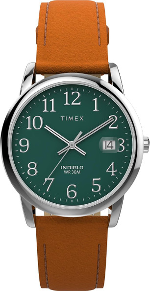 Timex Easy Reader 35mm Leather Unisex Watch TW2W54600