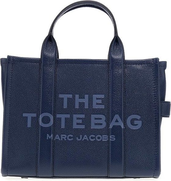 Marc Jacobs The Leather Medium Tote Bag - BLUE SEA H004L01PF21-426
